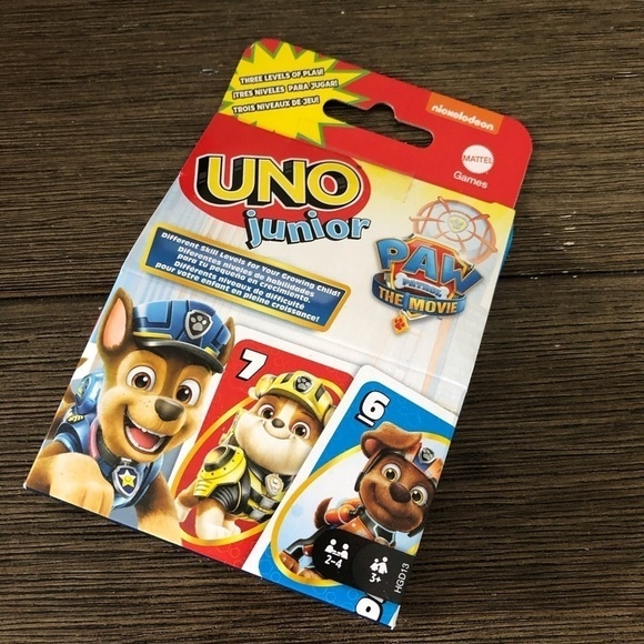 Uno Junior Paw Patrol The Movie card game - Picture 1 of 2